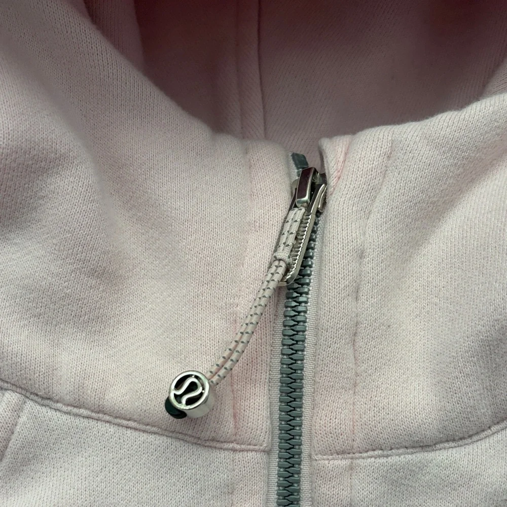 Lululemon Scuba Pink Half-Zip Hoodie - Picture 4 of 8
